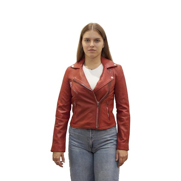 leather women jacket